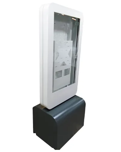 Mobile DOOH totem display
