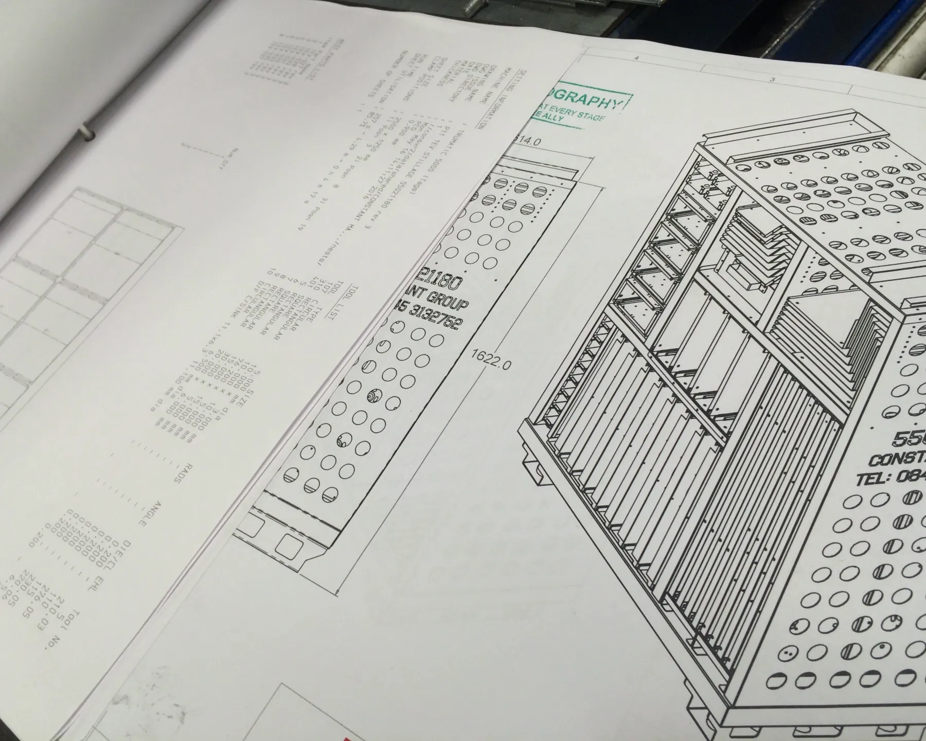 CAD design workstation