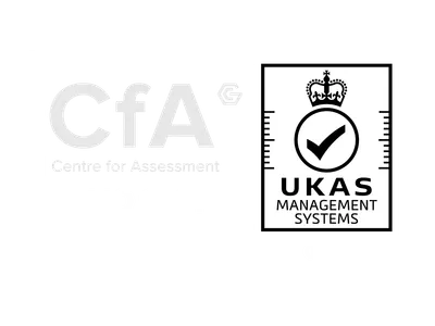 CfA Cert Logo — UKAS ISO 9001