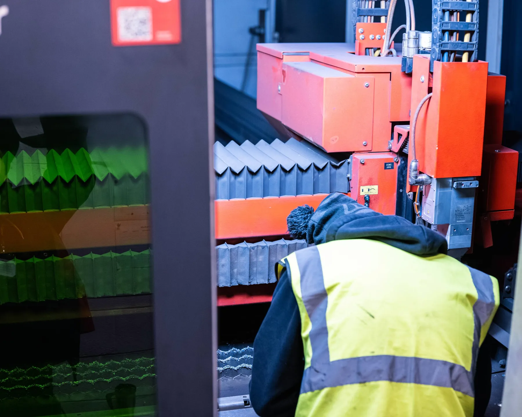 Laser cutting process