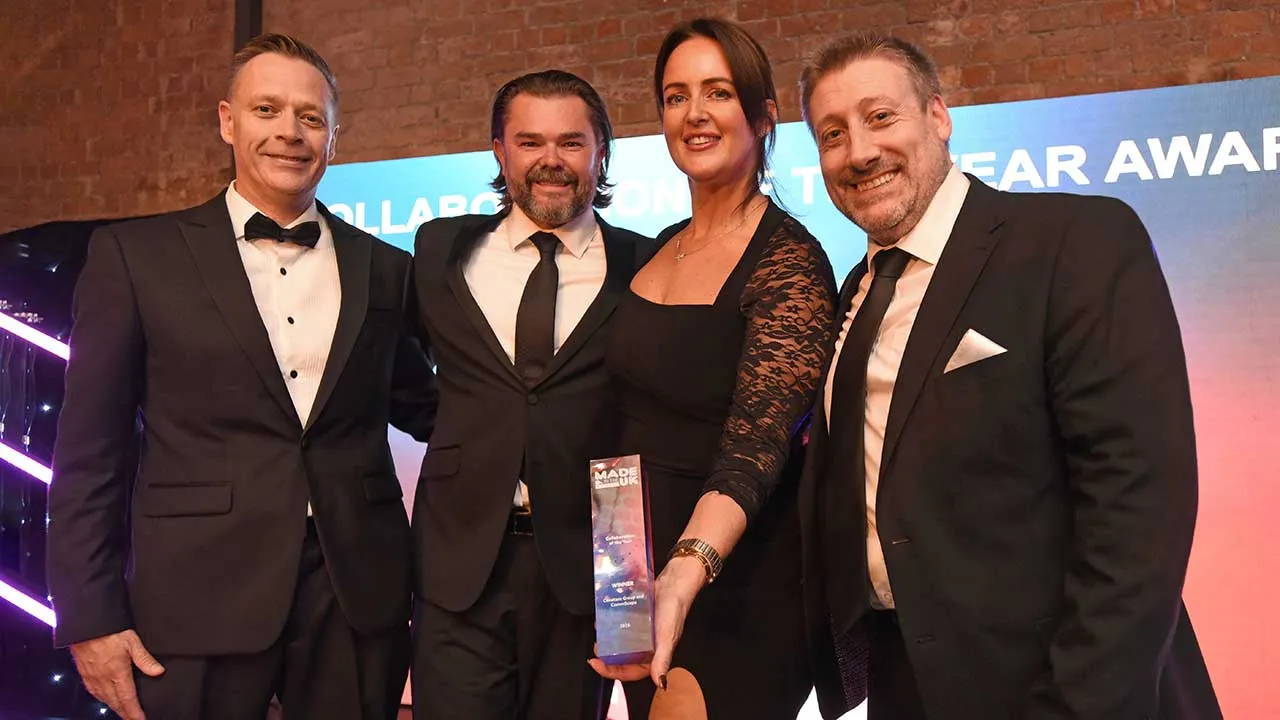 Constant Group and CommScope win Collaboration of the Year at the Made in the North West Awards 2026